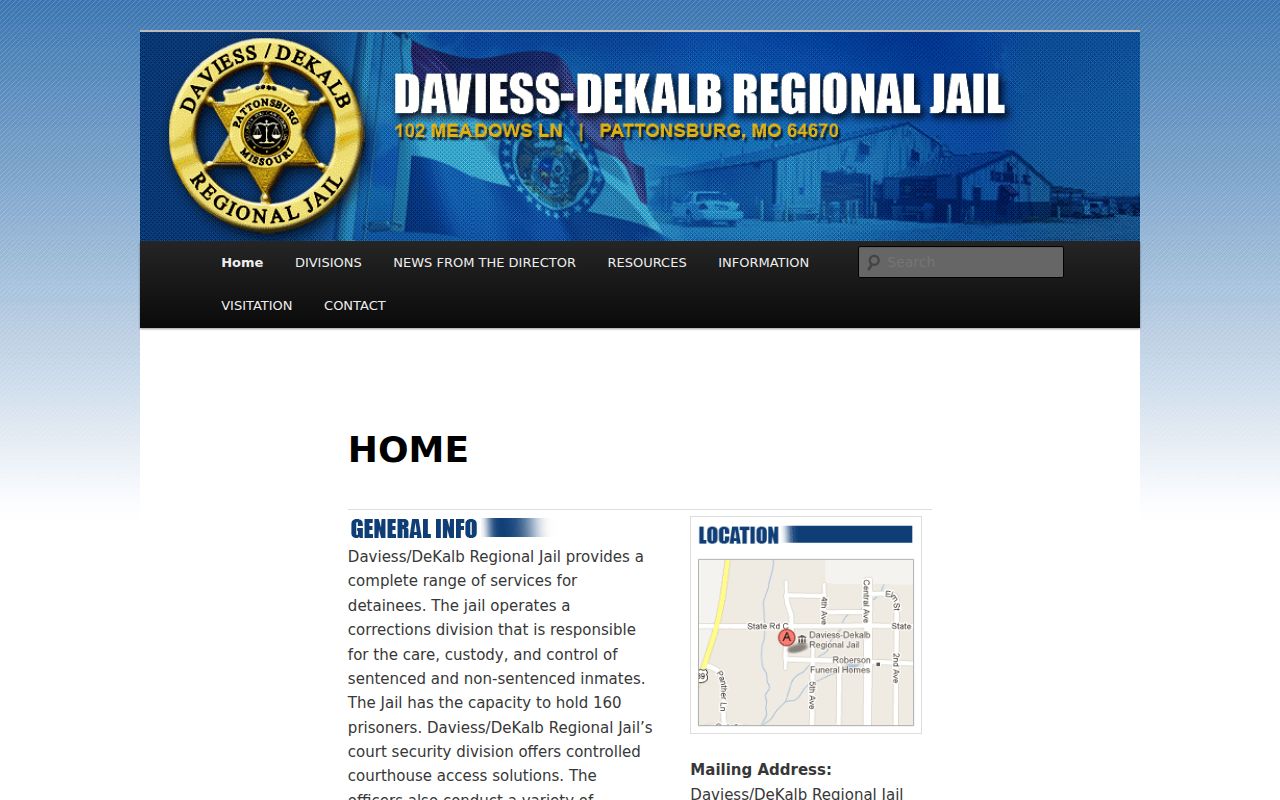 Daviess-DeKalb Regional Jail public exterior