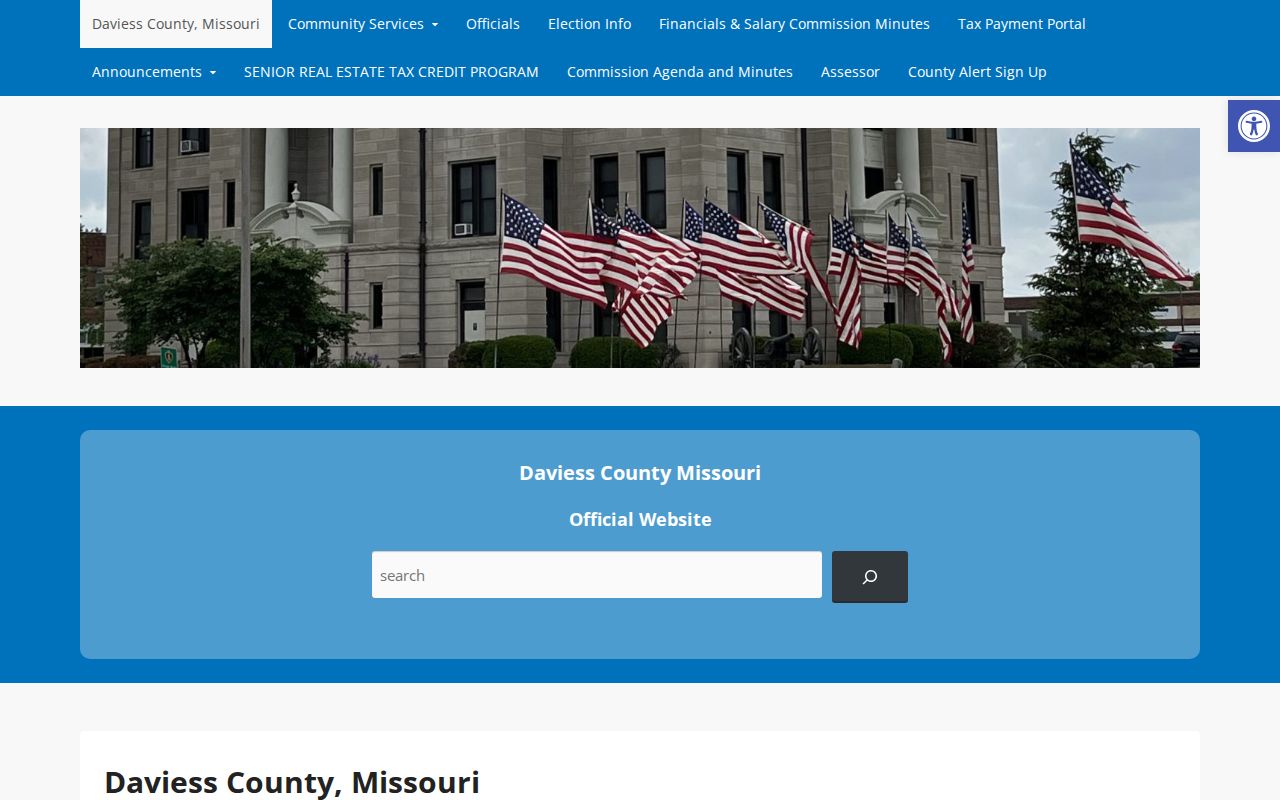 Daviess County government community page